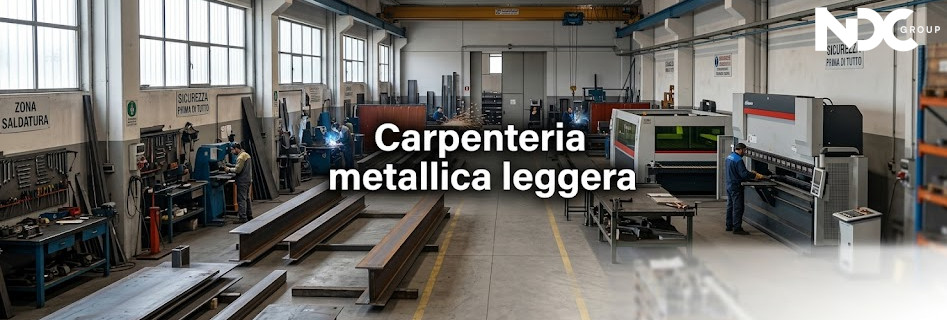 Scopri le soluzioni di carpenteria metallica leggera Carpenteria metallica leggera