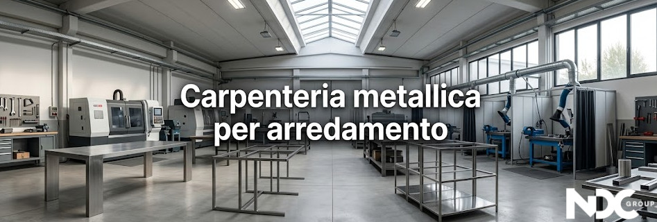 Scopri le soluzioni di carpenteria metallica per l'arredamento Carpenteria metallica per arredamento
