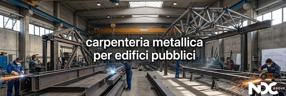Scopri le nostre soluzioni di carpenteria metallica per edifici pubblici Carpenteria metallica per edifici pubblici