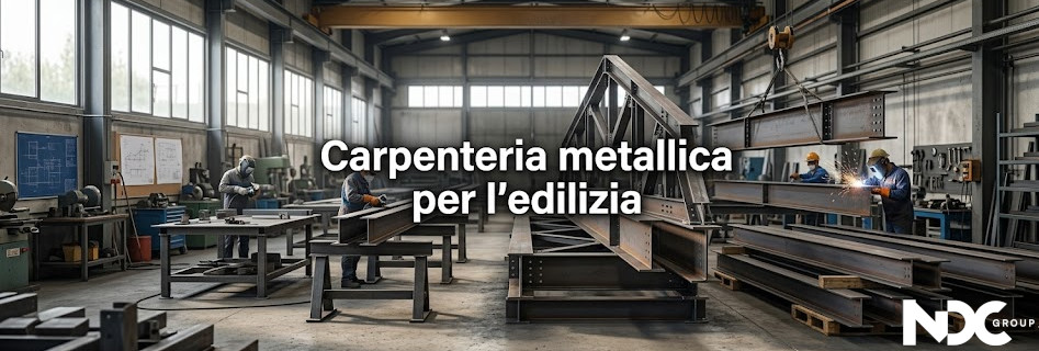 Carpenteria metallica per edilizia