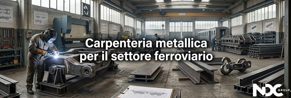 Carpenteria metallica per il settore ferroviario