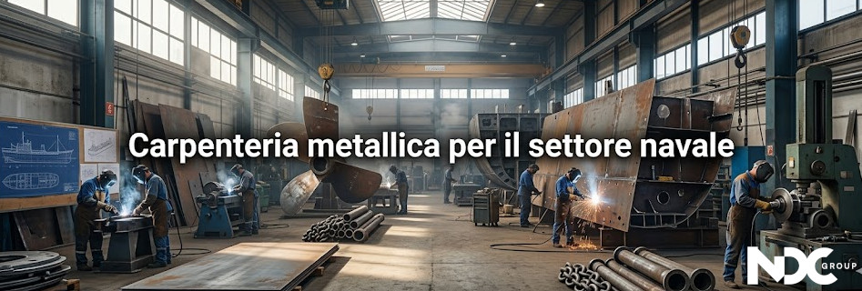 Carpenteria metallica per il settore navale