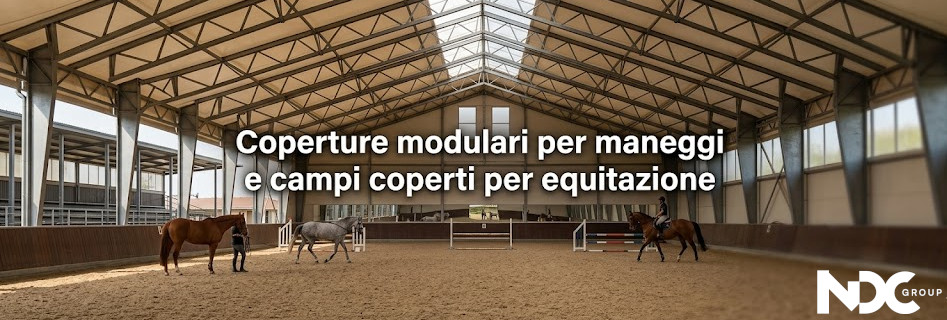 Coperture modulari per maneggi