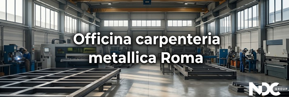 Scopri la nostra officina di carpenteria metallica a Roma Officina di carpenteria metallica a Roma