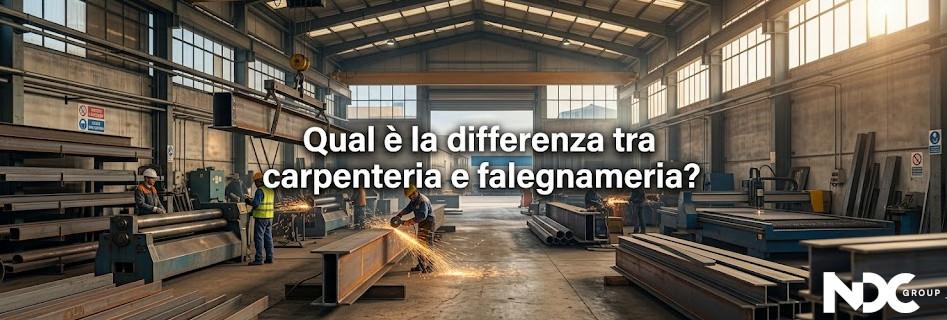 Qual è la differenza tra carpenteria e falegnameria