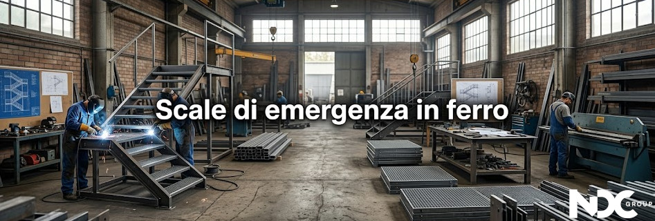 Scopri le nostre soluzioni per scale di emergenza in ferro Scale di emergenza in ferro